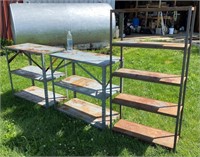 3pcs of Metal Shelving