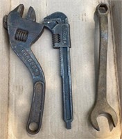 3 Fordson Wrenches