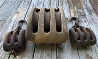 3 Barn Pulleys