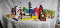 Basket of Cleaning Products and More