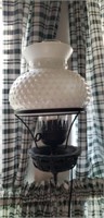 Vintage Hanging Light. Milk Glass.