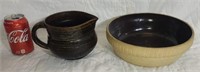 Stone ware pottery.