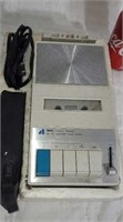 Arvin cassette recorder 1970s front cracked.