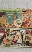 1960s  Woodburning kit in box