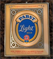 Pabst Light Illuminated sign