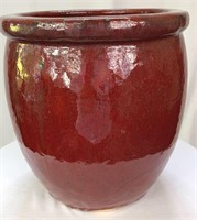 Glazed Medium Size Garden Pot