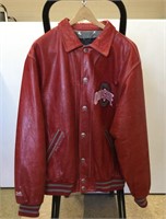 Vintage Leather OSU Jacket