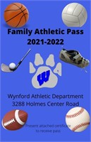 Family Athletic Pass Wynford Schools