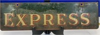 Express painted sign 20x7
