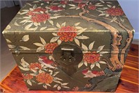Large Chinese Decoupage Box
