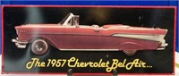 1957 Bel Air sign