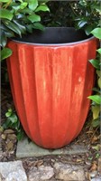 Red Glazed Planter