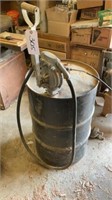 55 gallon drum, pump,grease gun