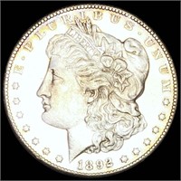 1892-CC Morgan Silver Dollar UNC