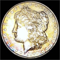1890-S Morgan Silver Dollar UNC