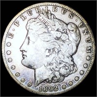 1892-CC Morgan Silver Dollar LIGHT CIRC