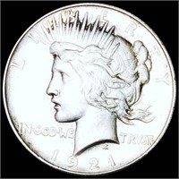 1921 Silver Peace Dollar UNC