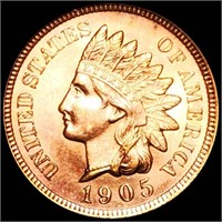1905 Indian Head Penny UNC RED