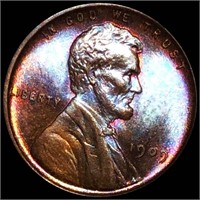 1909 V.D.B. Lincoln Wheat Penny UNC
