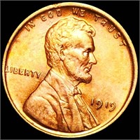 1919 Lincoln Wheat Penny UNC