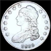 1835 Capped Bust Half Dollar NEARLY UNC