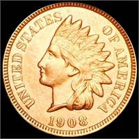 1908-S Indian Head Penny UNC