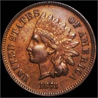 1873 Indian Head Penny UNC