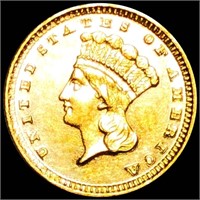 1883 Rare Gold Dollar UNC