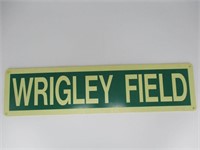 Wrigley Field Plastic Street Sign