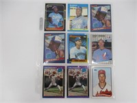 Baseball Rookie Card Lot