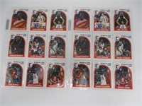 (18) 1989-90 Hoops All-Star Game Cards