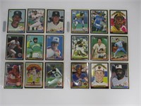 (35) 1985 Donruss Star Cards