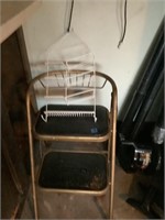 Step Stool and Shower Caddy