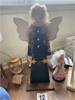 Wooden Cut out Angel