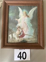 Framed Angel and Children
