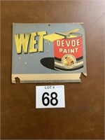 Vintage Sign Devoe And Reynolds Company