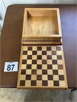 Oak Checker box