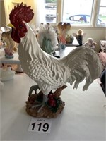 Resin Rooster (chipped comb)
