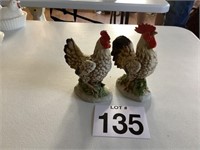 Hen and Rooster Figurine