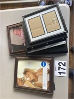 2 Picture Frames and soft cover Picture Frames