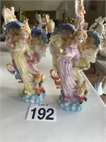 Set of 2 Angels 12inch tall