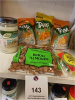 3 Tang Pack, Almonds, Coconut Oil grocery lot