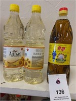 3 Bottle Sunflower Oil