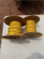 Solid core 16 AWG wire, 2 spools