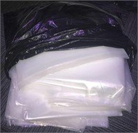 Bag of plastic cleaning sheets
