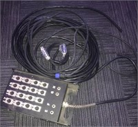 Conquest USA audio wiring products stage box