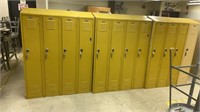 78 Metal lockers