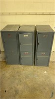 3 - 2 door locker units