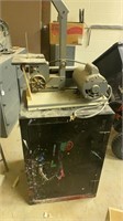 Metal Cabinet & parts of saw