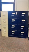 3 - 4 drawer filing cabinets